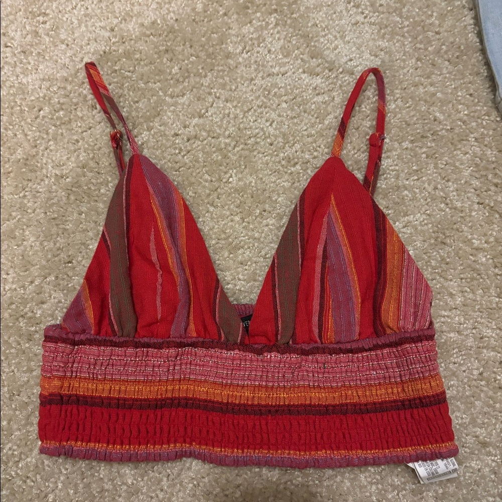 Linen bra top